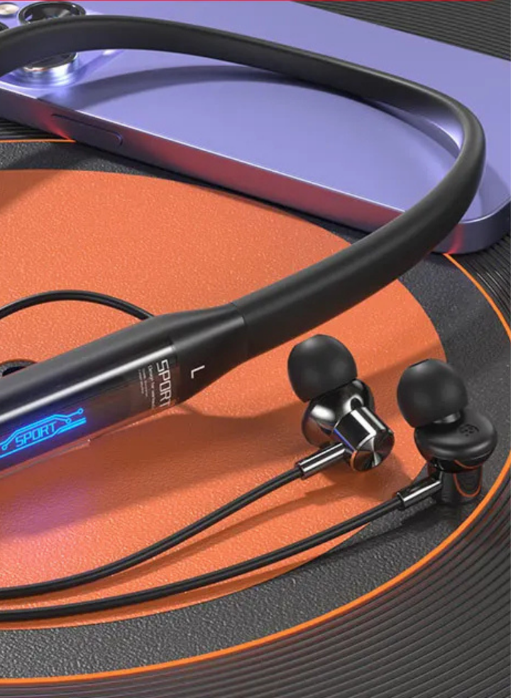 80-Hour Summer Bluetooth Neckband Earphones