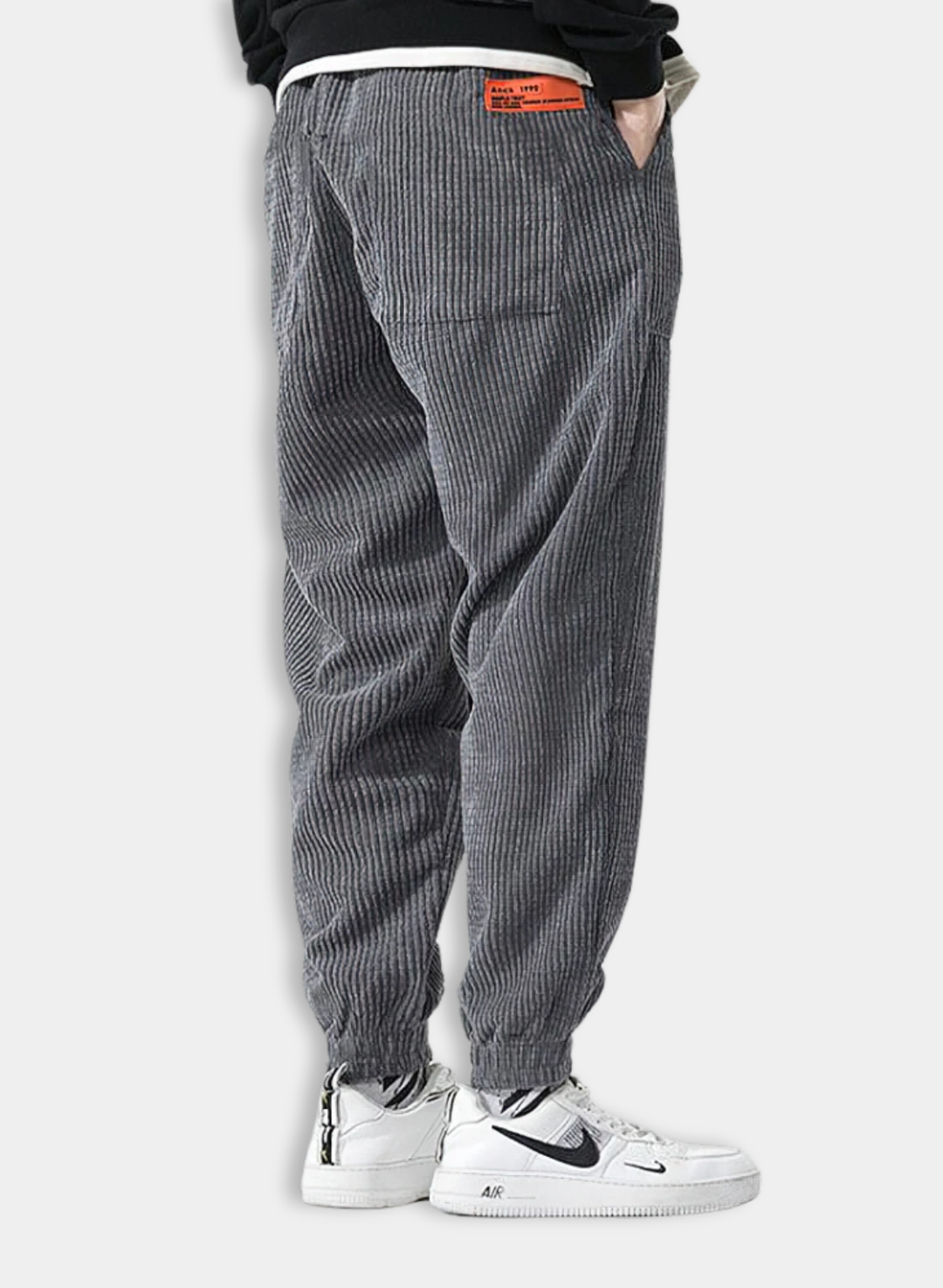 Baggy Corduroy Sweatpants for Men