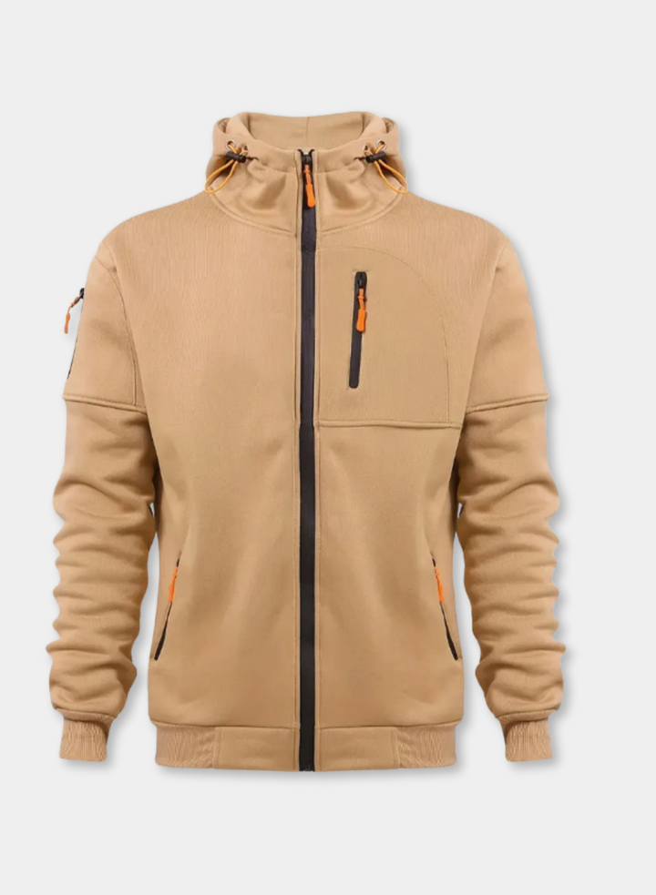 Dropped Shoulder Hooded Sweatshirt