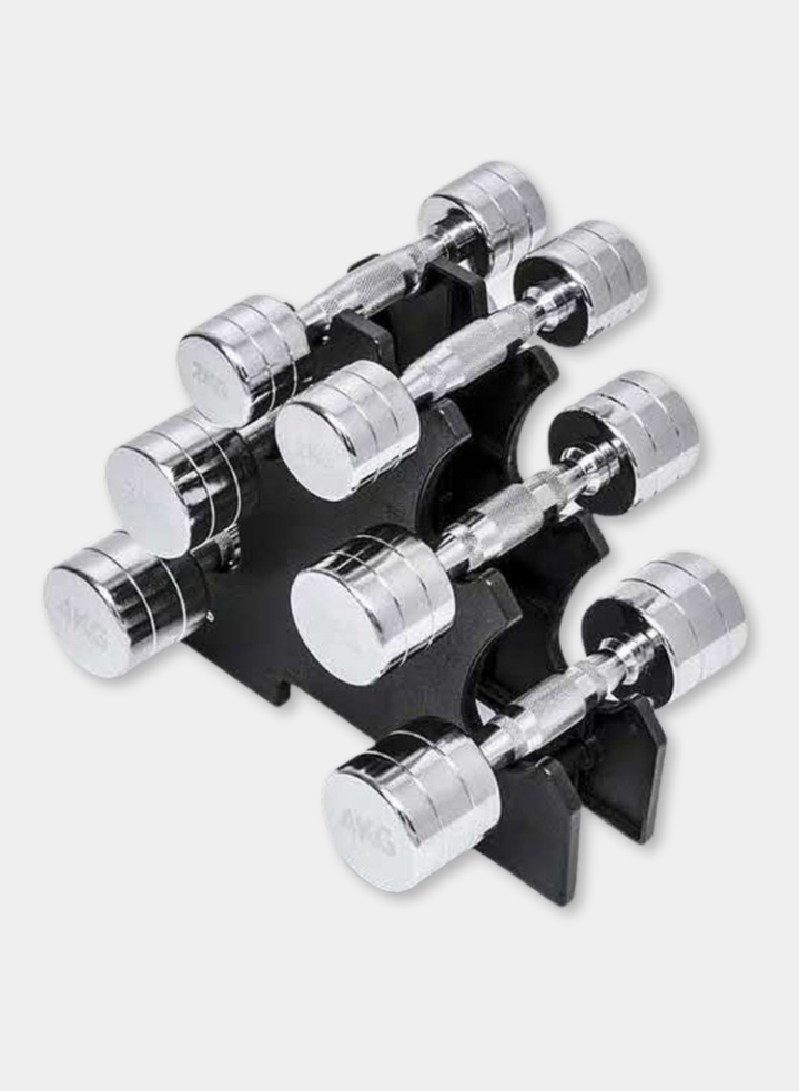 Electroplated Pure Steel Dumbbell