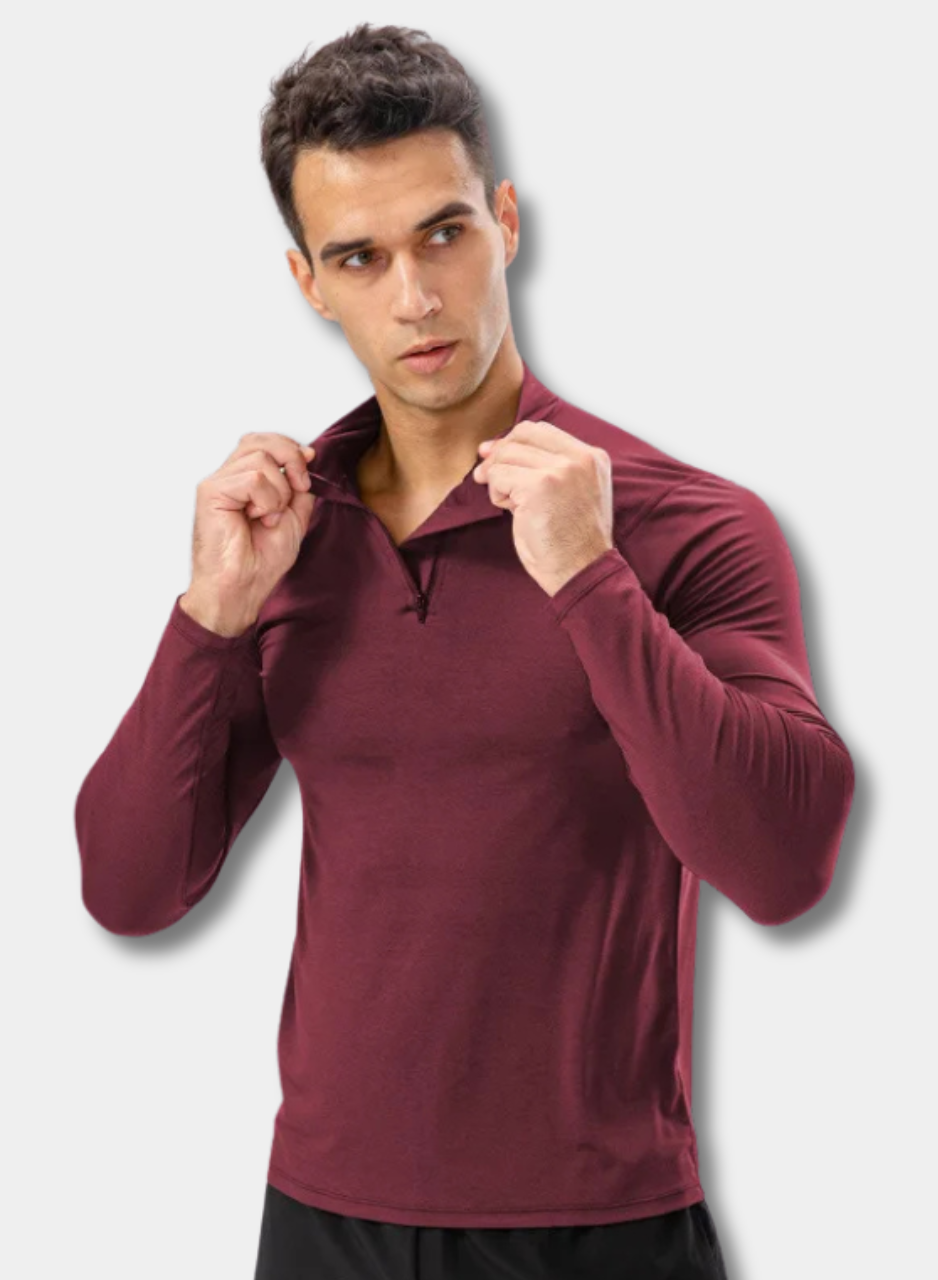 Men’s Quick-Dry Training Half-Zip Top