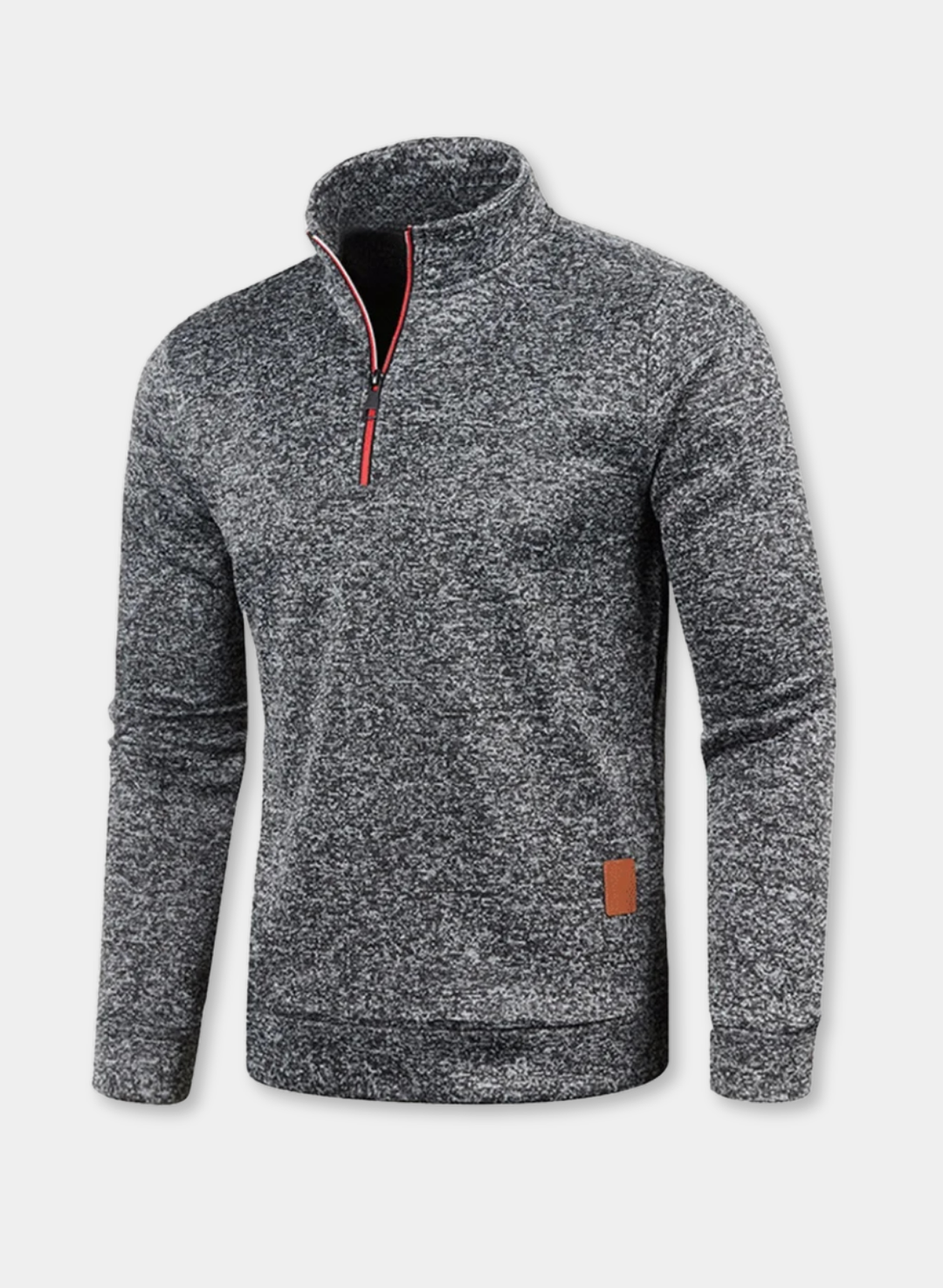 Men's Turtleneck Half-Zip Sweatshirt