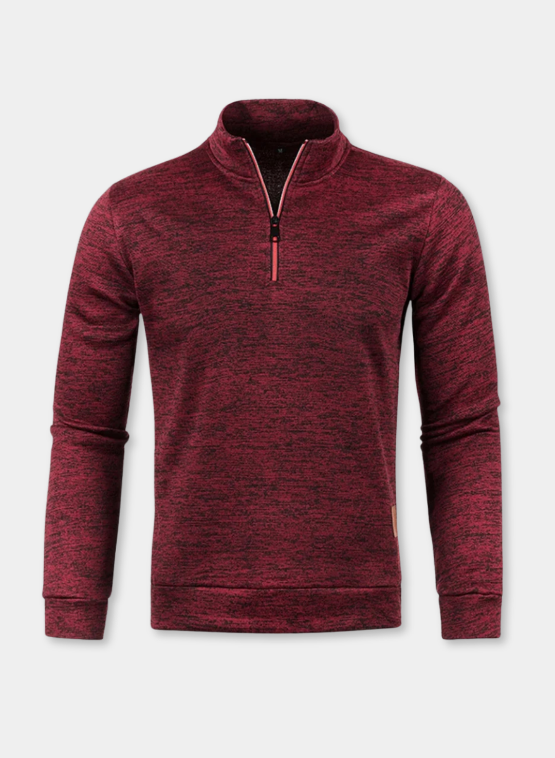 Men's Turtleneck Half-Zip Sweatshirt