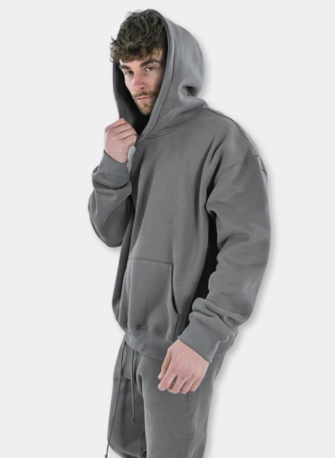 Men's Gym Hoodie with Kangaroo Pockets