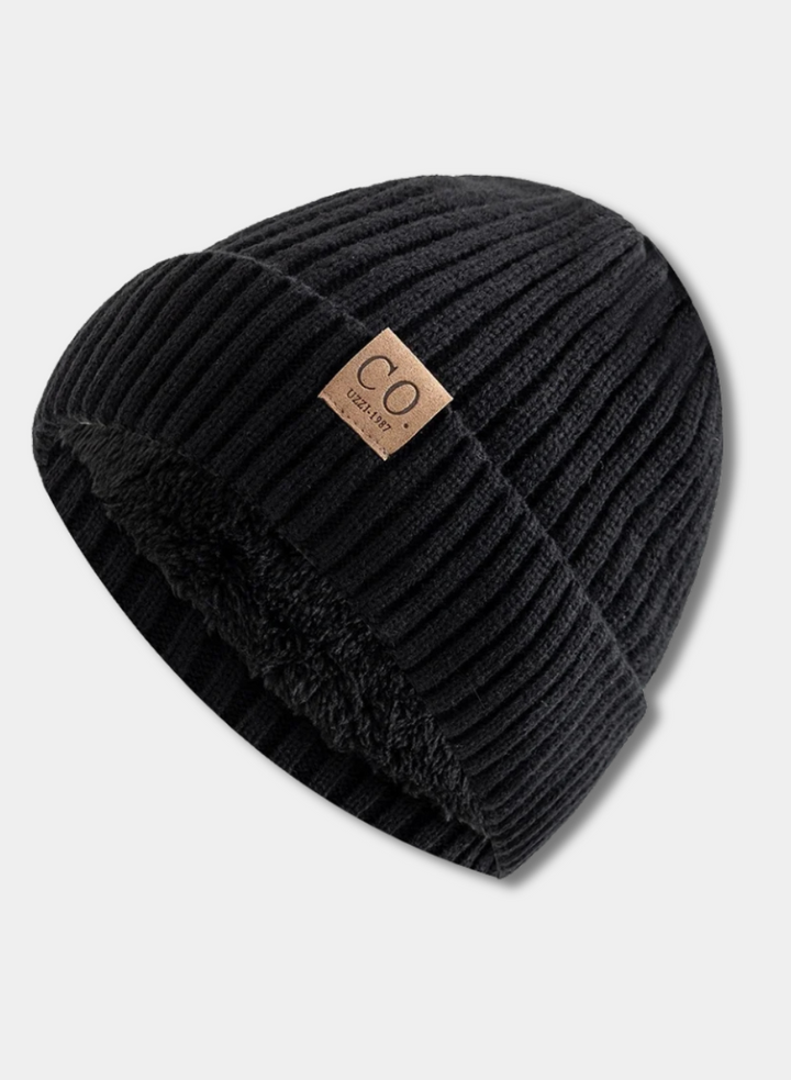 LuxFur Unisex Two-Tone Thermal Hat