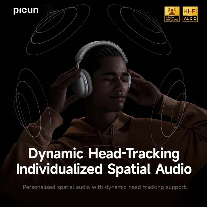 F8 Pro ANC 3D Spatial Audio Headphones