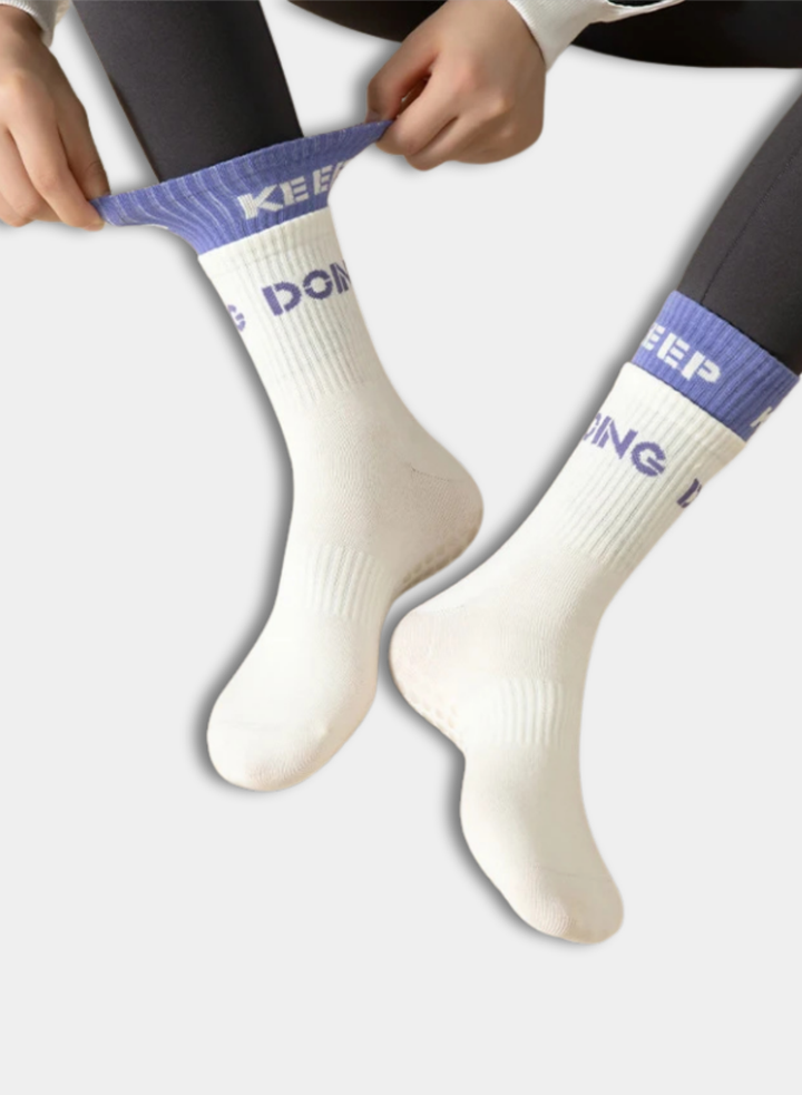 4-Pack Non-Slip Socks