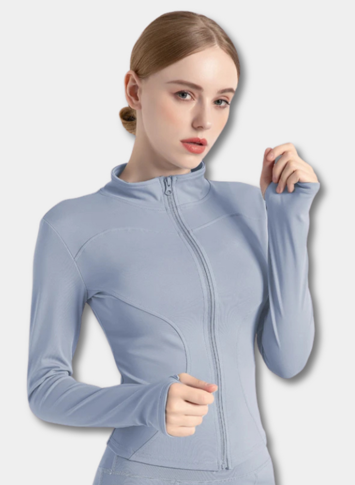 Women's Quick-Dry Sport Jacket with Thumbholes
